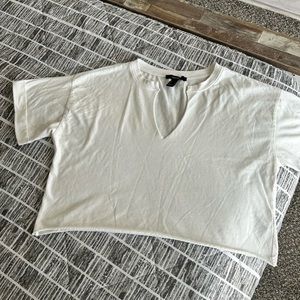 forever21 semi cropped t